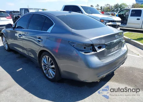 2021 Infiniti Q50 Luxe z USA, uszkodzony, nr VIN JN1EV7BP8MM707259